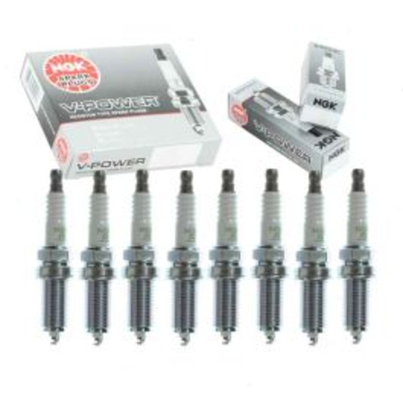 8 pc NGK V-Power Spark Plugs for 2008-2016 Toyota Sequoia 4.6L 5.7L V8