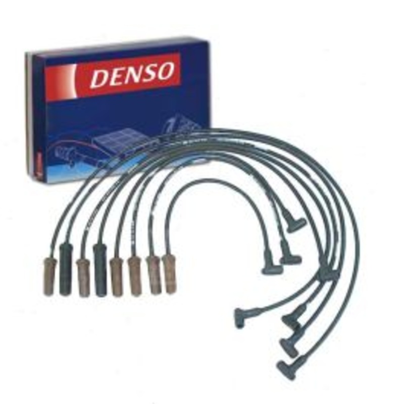 DENSO Spark Plug Wire Set for 1989-1995 Cadillac DeVille 4.5L 4.9L V8
