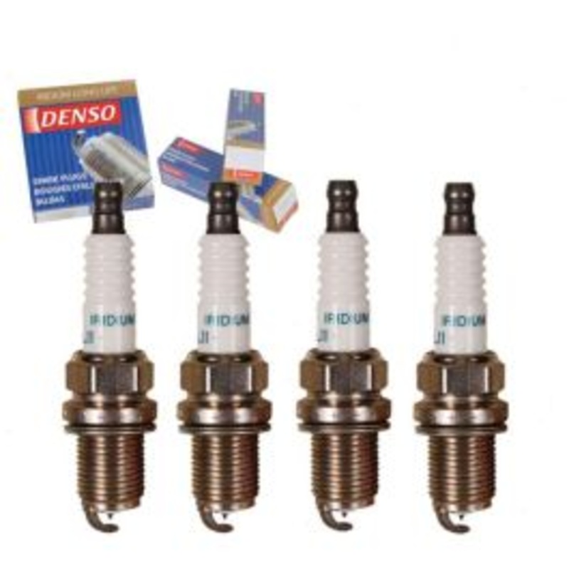 4 pc DENSO Iridium Long Life Spark Plugs for 2000-2004 Kia Spectra 1.8L 2.0L L4