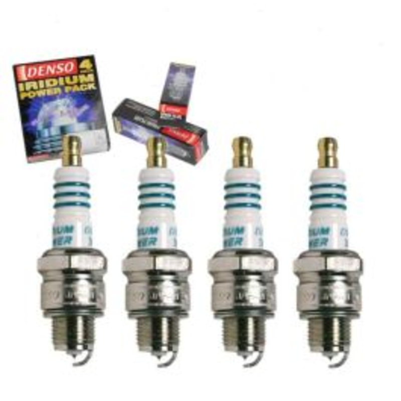 4 pc DENSO Iridium Power Spark Plugs for 1966-1973 Volkswagen Fastback 1.6L H4