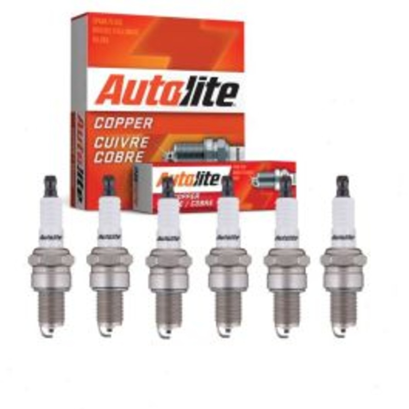 6 pc Autolite Copper Core Spark Plug for 1960-1961 Plymouth Custom 3.7L L6
