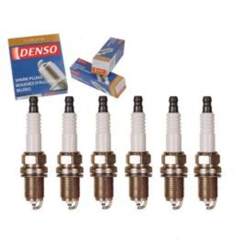 6 pc DENSO Standard U-Groove Spark Plugs for 1987-1988 Nissan 200SX 3.0L V6