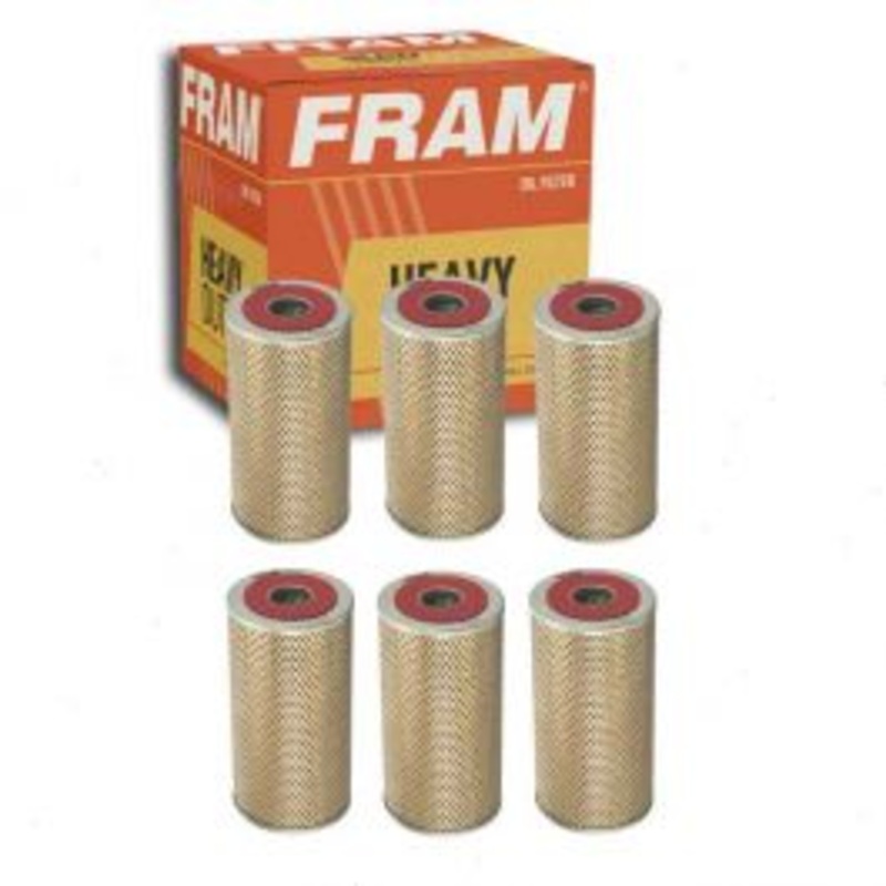 6 pc FRAM Heavy Duty CH33APL Engine Oil Filters