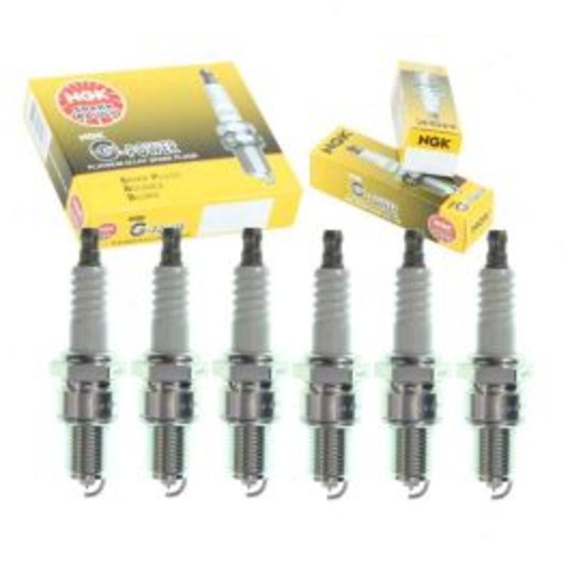 6 pc NGK G-Power Spark Plugs for 1968-1974 Dodge D100 Pickup 3.2L 3.7L L6