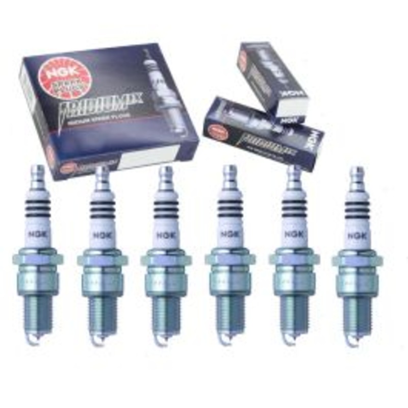 6 pc NGK Iridium IX Spark Plugs for 1968-1969 GMC K25 K2500 Suburban 4.1L L6