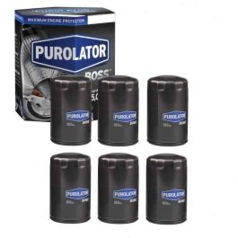 6 pc Purolator BOSS PBL24011 Engine Oil Filters