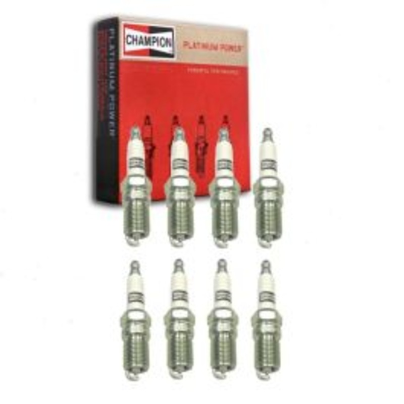 8 pc Champion Platinum Spark Plugs for 1996-2011 Lincoln Town Car 4.6L V8