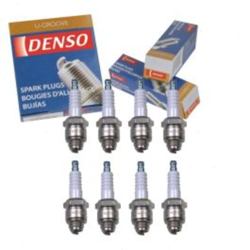 8 pc DENSO Standard U-Groove Spark Plugs for 1969 Chevrolet G10 Van 5.0L V8