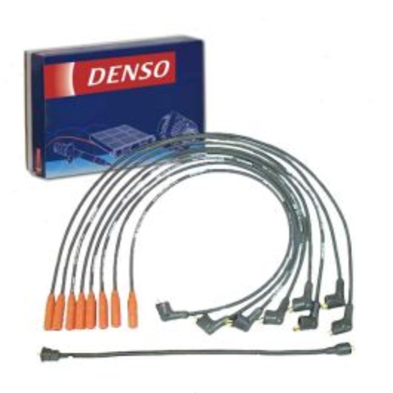 DENSO Spark Plug Wire Set for 1966-1967 Mercury Voyager 4.7L V8