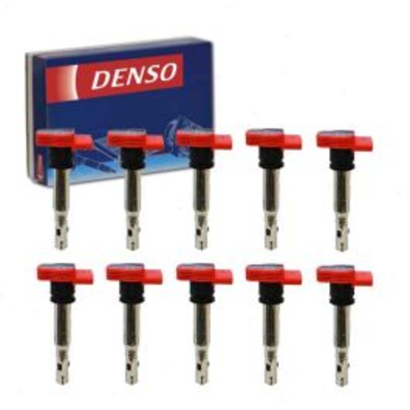 10 pc DENSO Direct Ignition Coils for 2007-2011 Audi S6 5.2L V10