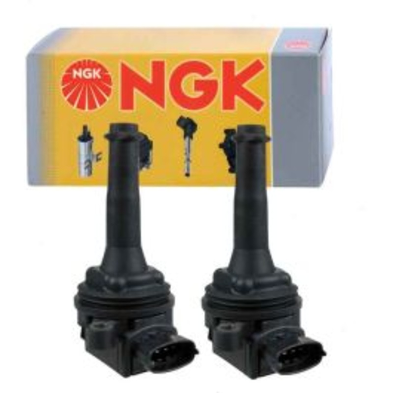 2 pc NGK 49027 U5037 Ignition Coils
