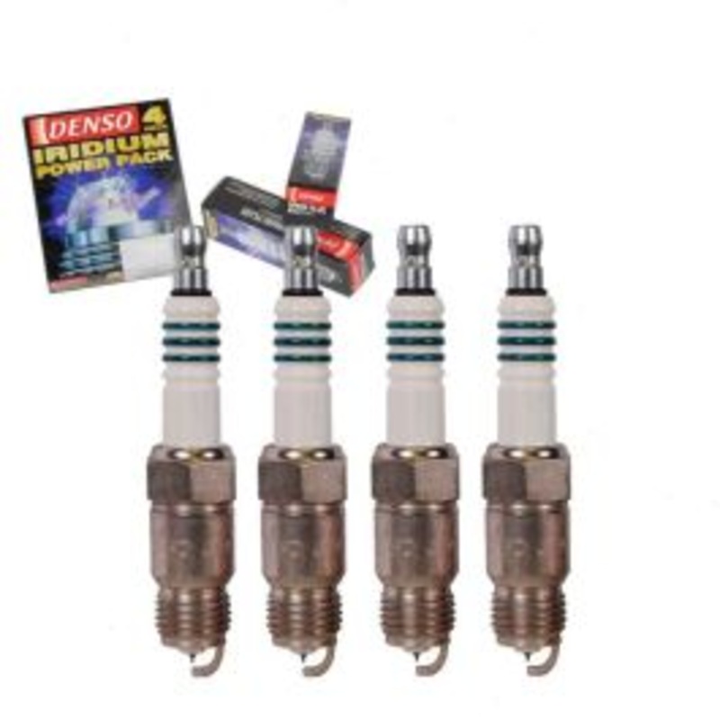 4 pc DENSO Iridium Power Spark Plugs for 1977-1984 Pontiac Phoenix 2.5L L4