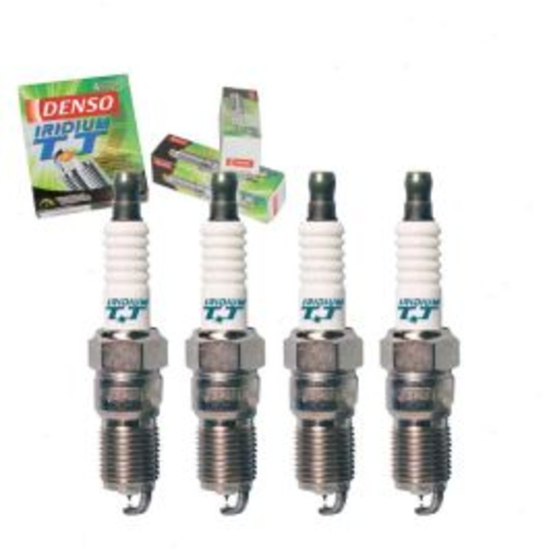 4 pc DENSO Iridium TT Spark Plugs for 1978-1983 Mercury Zephyr 2.3L L4