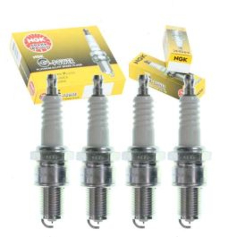 4 pc NGK G-Power Spark Plugs for 1982-1983 Renault Fuego 1.6L L4