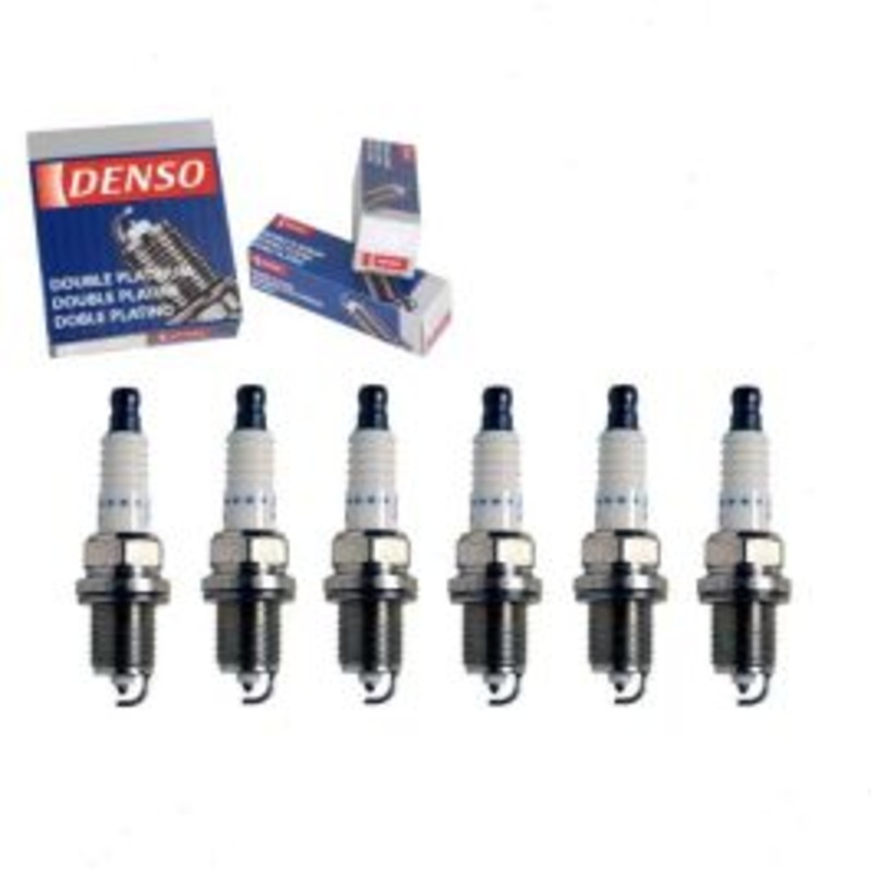 6 pc DENSO Double Platinum Spark Plugs for 2001-2006 Acura MDX 3.5L V6