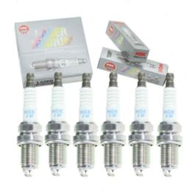 6 pc NGK Laser Iridium Spark Plugs for 2001-2004 Chevrolet Tracker 2.5L V6