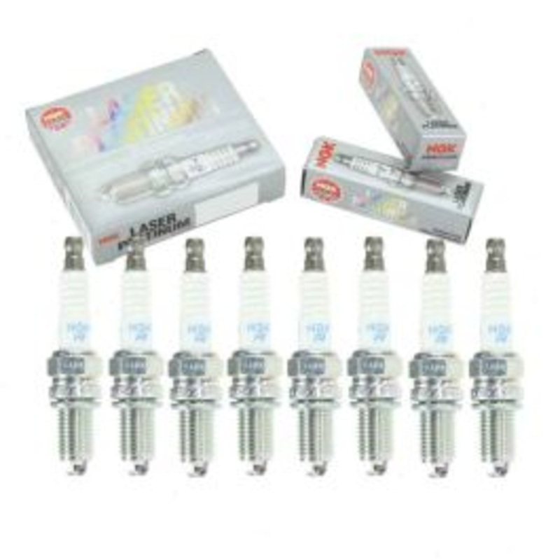 8 pc NGK Laser Platinum 7415 DCPR8EKP Spark Plugs