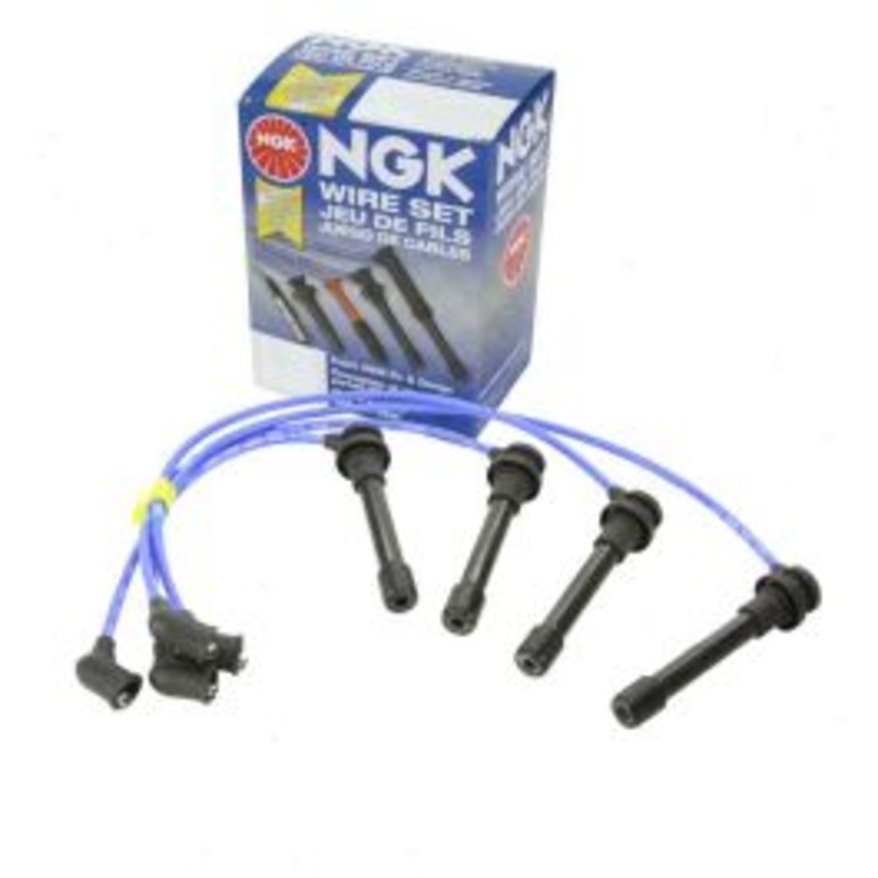 NGK Spark Plug Wire Set for 1997-2001 Nissan Altima 2.4L L4