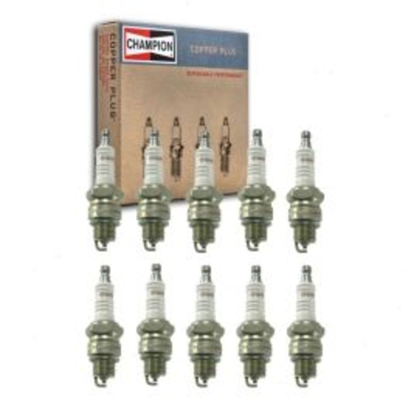 10 pc Champion Copper Plus 312 L87YC Spark Plugs