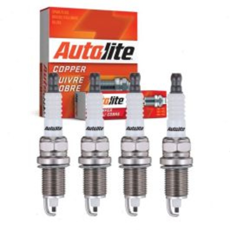 4 pc Autolite Copper Core Spark Plugs for 1988-1989 Eagle Premier 2.5L L4