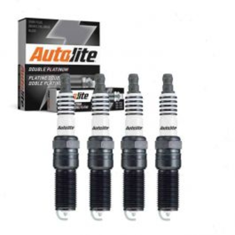 4 pc Autolite Double Platinum Spark Plug for 2002-2004 Oldsmobile Alero 2.2L