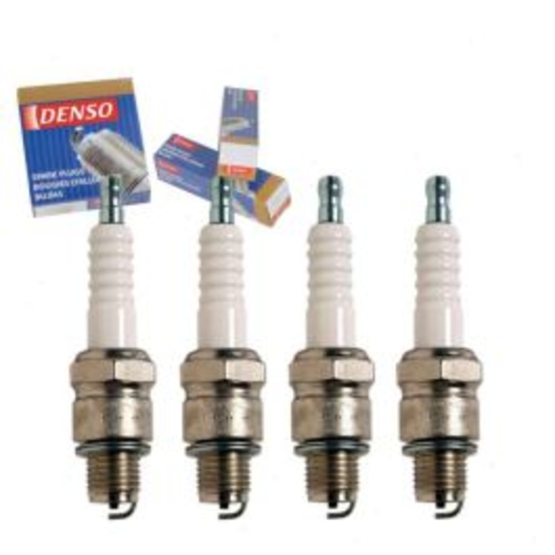 4 pc DENSO Standard Spark Plugs for 1956-1974 Volkswagen Karmann Ghia 1.2L 1.3L 1.5L 1.6L H4