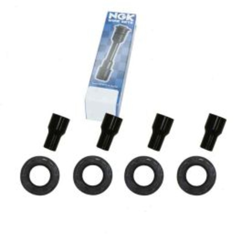 4 pc NGK Ignition Coil Boots for 2004-2014 Scion xB 1.5L 2.4L L4