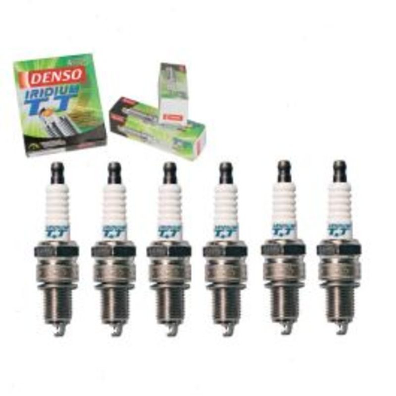 6 pc DENSO Iridium TT Spark Plugs for 1960 Chevrolet Truck 3.8L L6