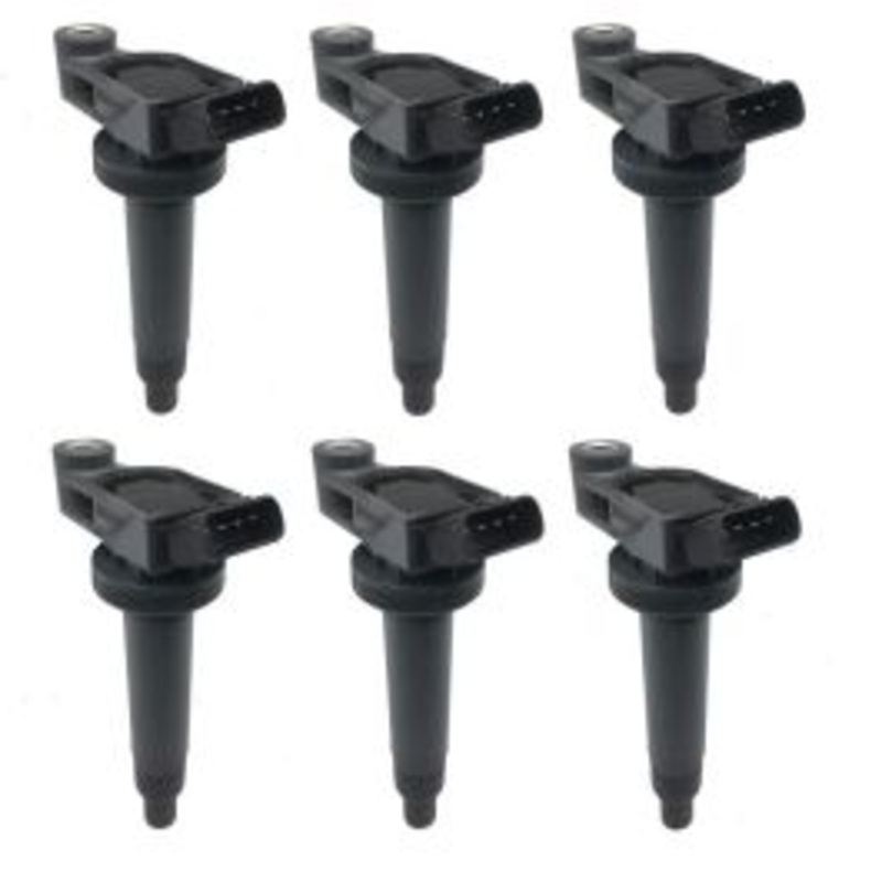 6 pc Hitachi Ignition Coils for 2001-2003 Toyota Highlander 3.0L V6