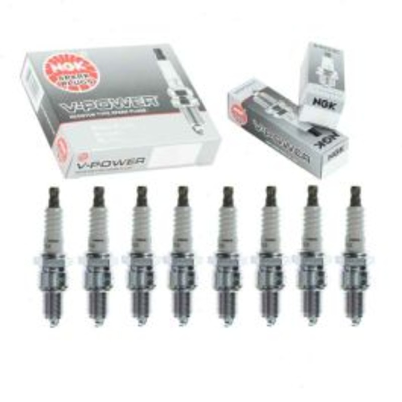 8 pc NGK V-Power Spark Plugs for 1989-1991 Dodge Dakota 5.2L V8