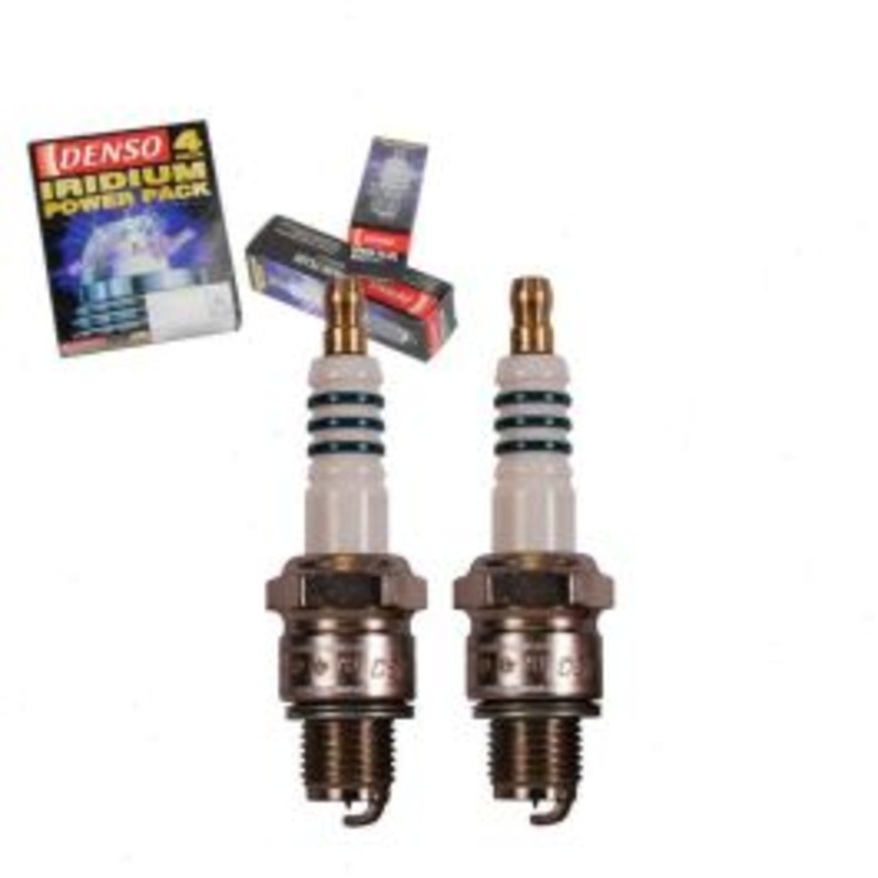 2 pc DENSO Iridium Power 5381 IWF27 Spark Plugs