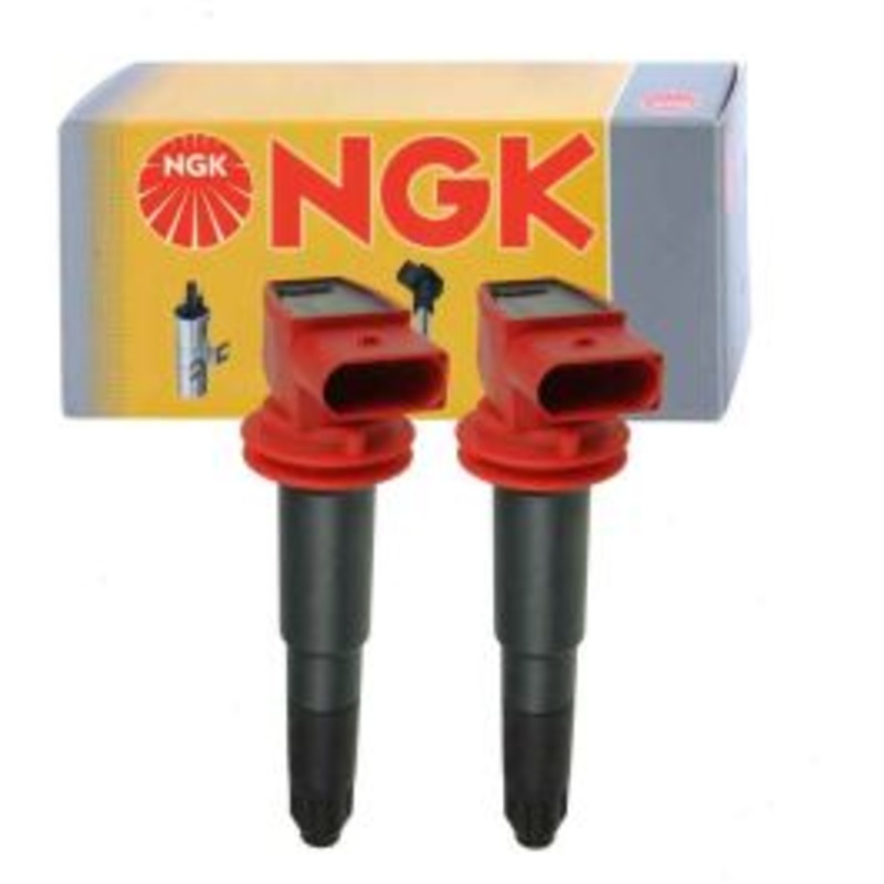 2 pc NGK 49028 U5307 Ignition Coils
