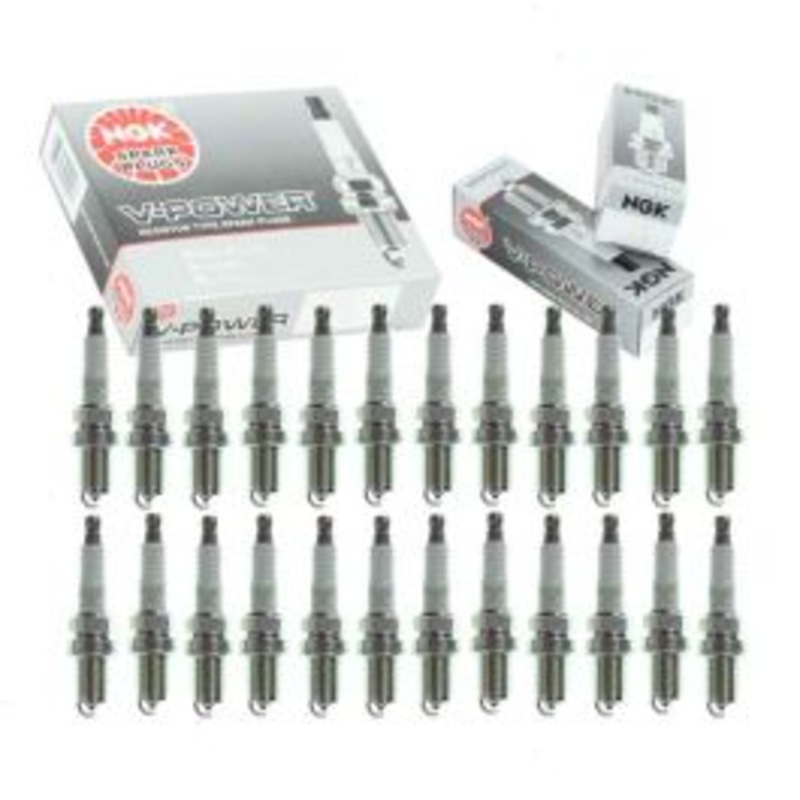 24 pc NGK V-Power Spark Plugs for 2011-2012 Mercedes-Benz S65 AMG 6.0L V12