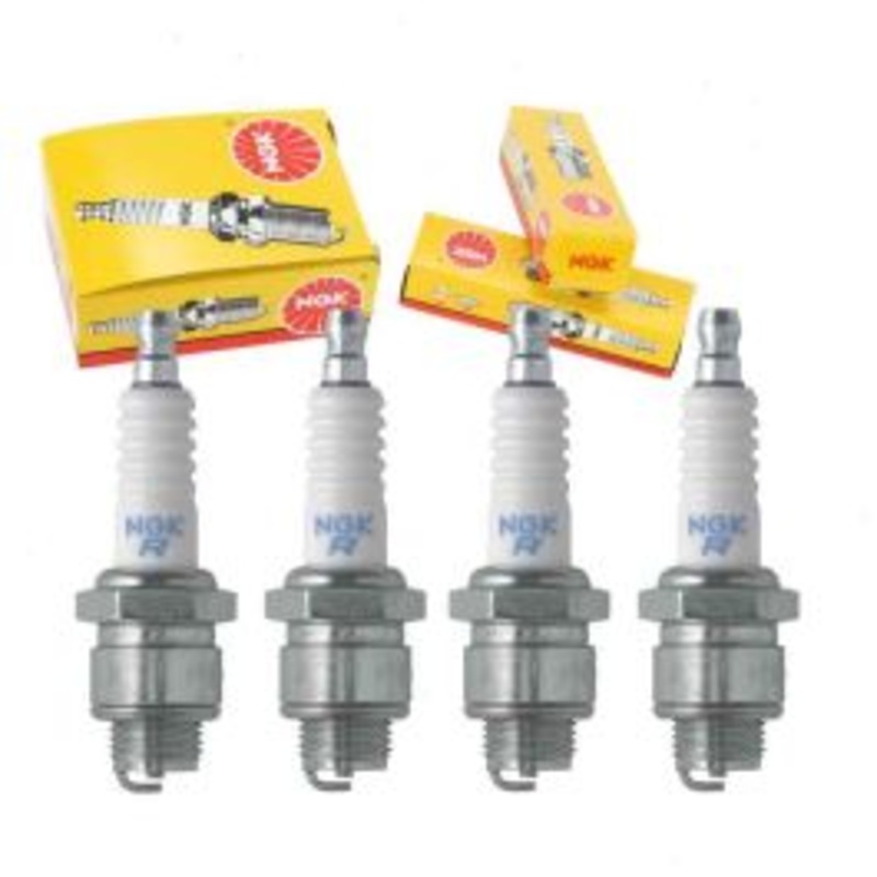 4 pc NGK Standard 3522 BR6S Spark Plugs