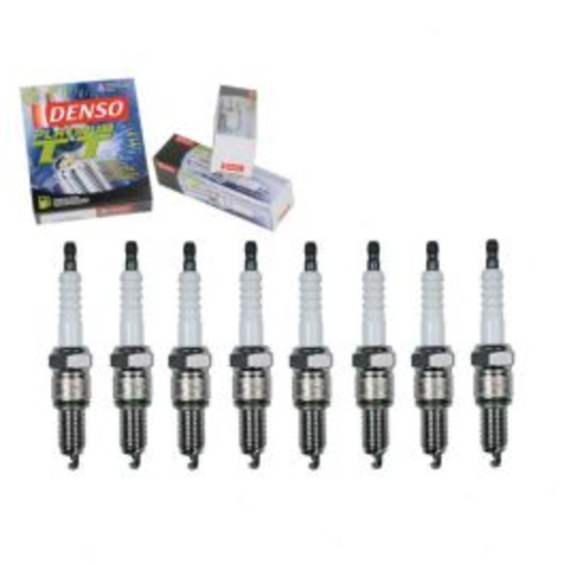 8 pc DENSO Platinum TT Spark Plugs for 1970-1974 Dodge Challenger 5.2L 5.6L 5.9L 7.0L V8