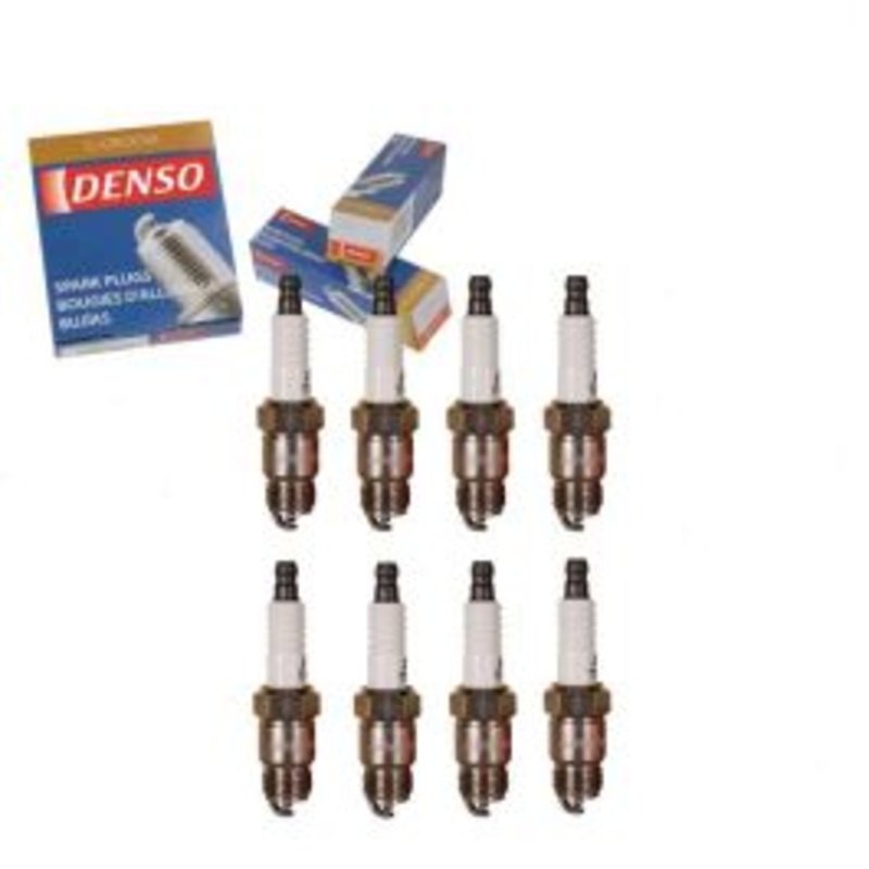 8 pc DENSO Standard U-Groove Spark Plugs for 1979-1986 GMC C2500 5.0L 5.7L 6.6L 7.4L V8