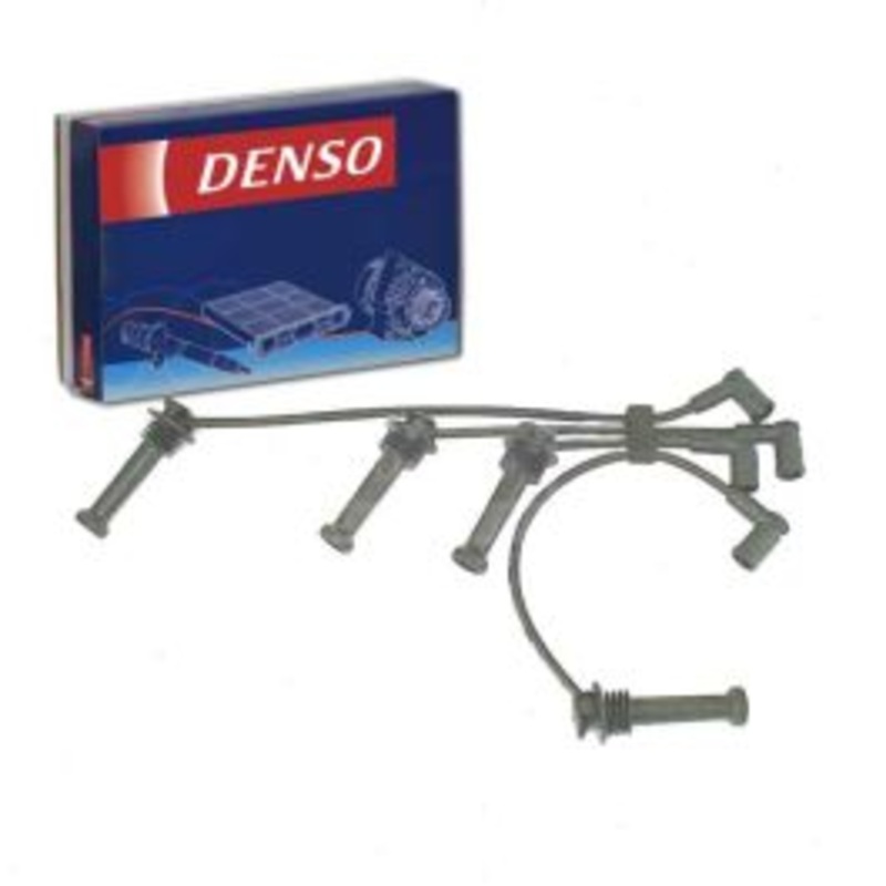 DENSO Spark Plug Wire Set for 1999-2000 Ford Contour 2.0L L4