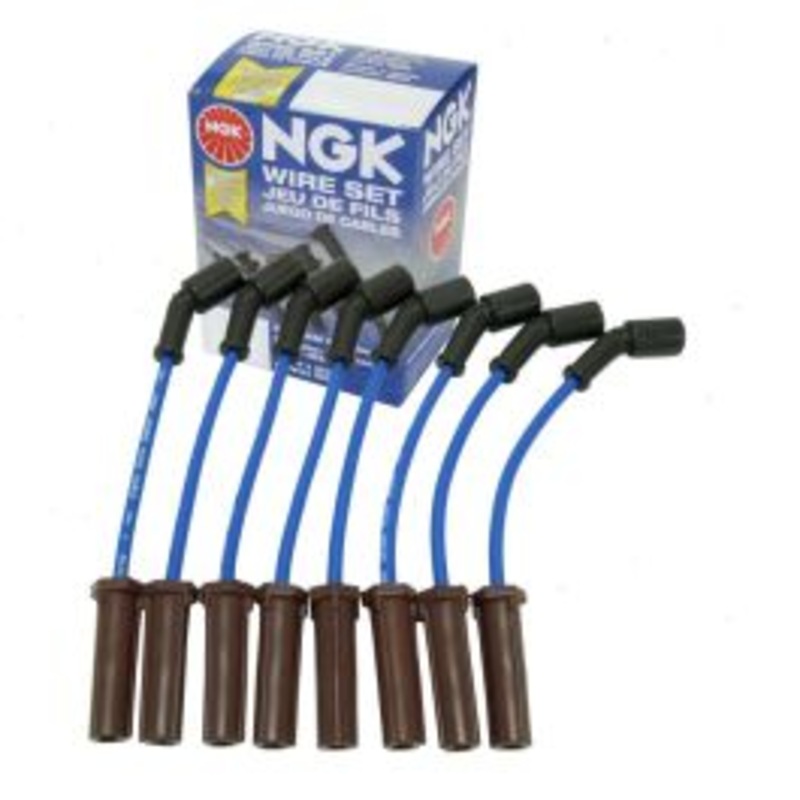 NGK Spark Plug Wire Set for 2001-2006 GMC Sierra 3500 6.0L V8