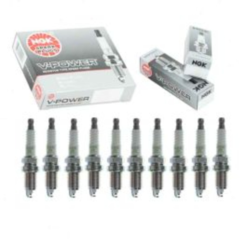 10 pc NGK V-Power 6855 ZFR7F-11 Spark Plugs