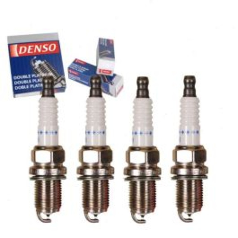 4 pc DENSO Double Platinum Spark Plugs for 1992-1994 Mercury Capri 1.6L L4