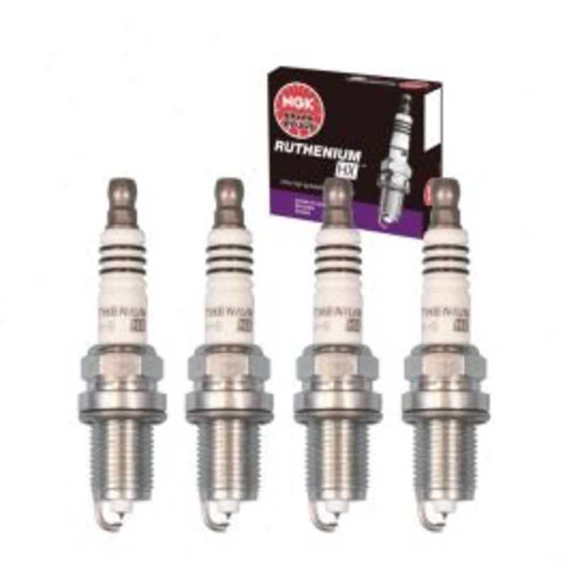 4 pc NGK Ruthenium HX Spark Plugs for 2001-2005 Kia Rio 1.5L 1.6L L4