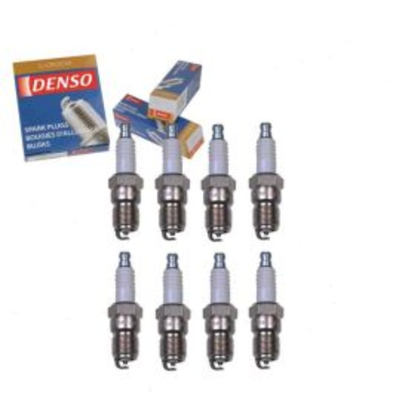 8 pc DENSO Standard U-Groove Spark Plugs for 2003-2005 Ford E-350 Club Wagon 5.4L V8