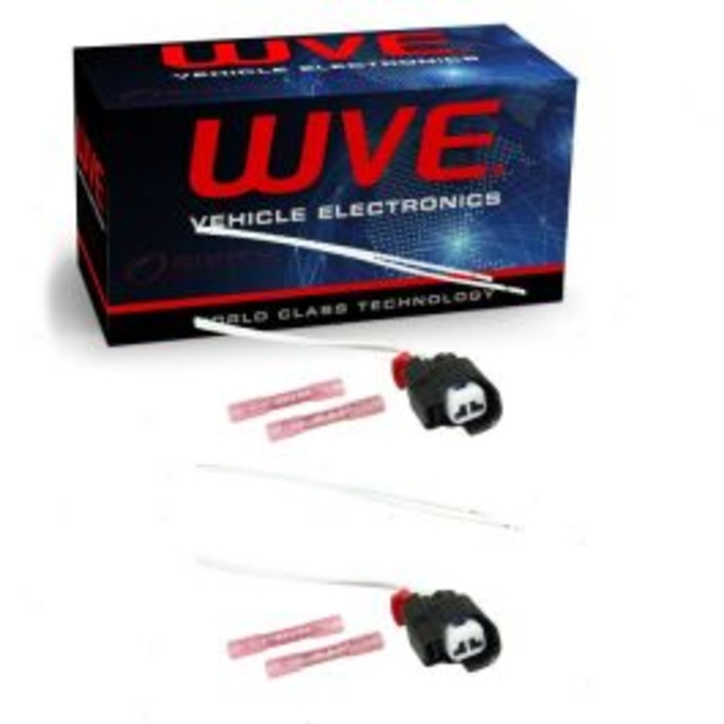 2 pc Wells WVE Front ABS Wheel Speed Sensor Connectors for 2009-2011 Volkswagen Routan