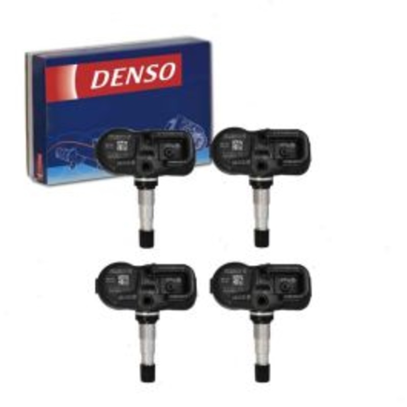 4 pc DENSO Tire Pressure Monitoring System Sensors for 2014-2015 Toyota Avalon