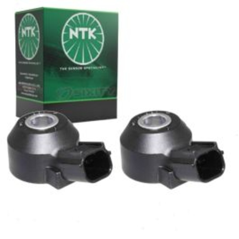 2 pc NTK Ignition Knock Detonation Sensors for 2018-2019 Honda Pilot 3.5L V6