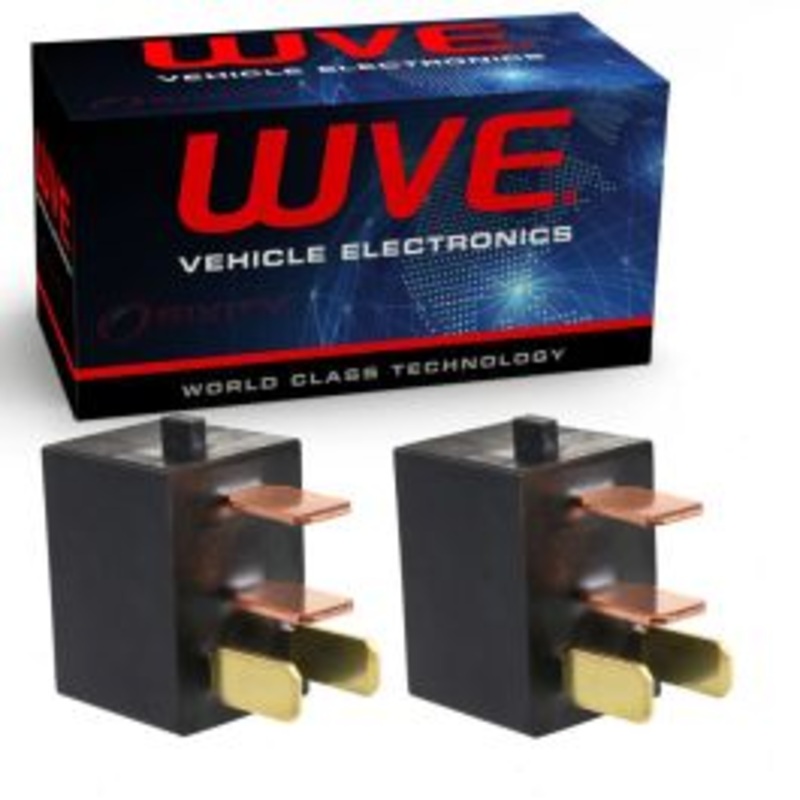 2 pc Wells WVE Accessory Power Relay for 2010-2013 Acura ZDX