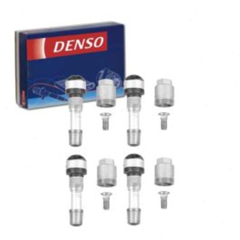 4 pc DENSO TPMS Sensor Service Kits for 2000-2002 Mercedes-Benz E430