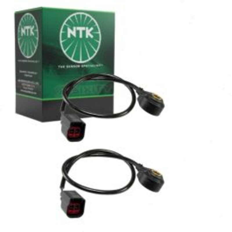 2 pc NTK Ignition Knock Detonation Sensors for 2013-2014 Ford Expedition