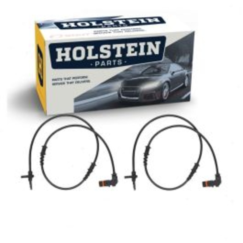 2 pc Holstein Front Left ABS Wheel Speed Sensors for 2012-2013 Mercedes-Benz E300