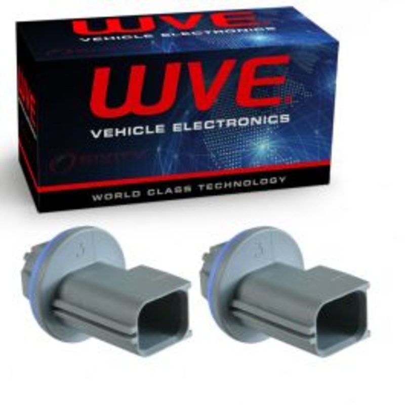 2 pc Wells WVE Front Turn Signal Light Sockets for 2005-2012 Ford Edge Escape Taurus X